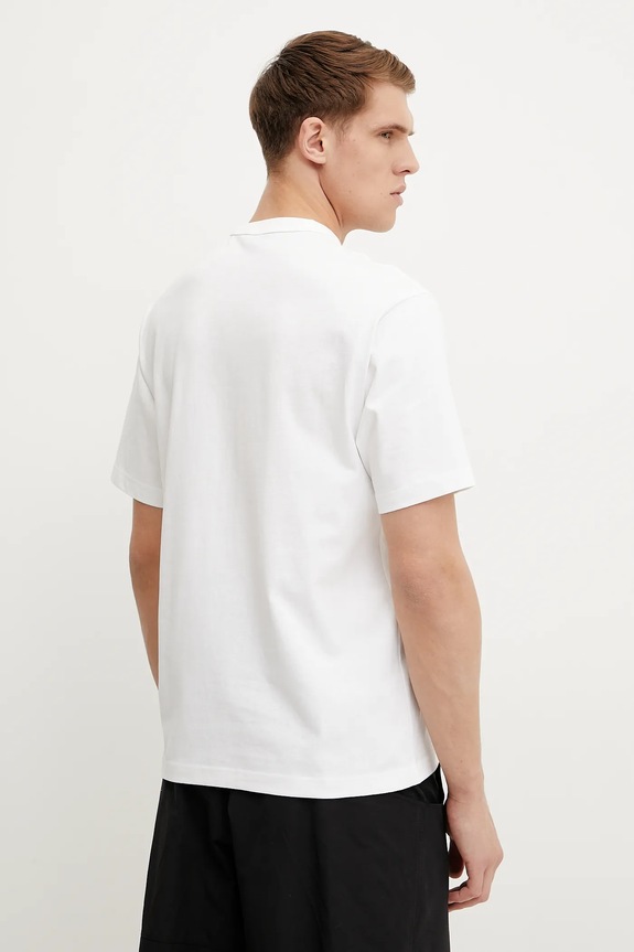 Abbigliamento The North Face t-shirt in cotone Dome Relaxed NF0A8C3PFN41 bianco