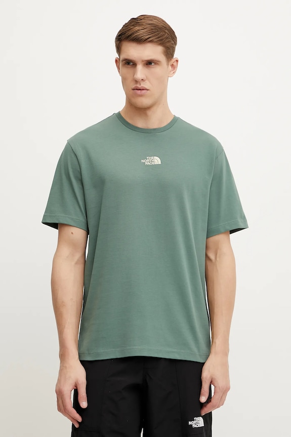 Ρούχα Βαμβακερό μπλουζάκι The North Face Heritage Graphic Relaxed NF0A8C3QHCH1 πράσινο