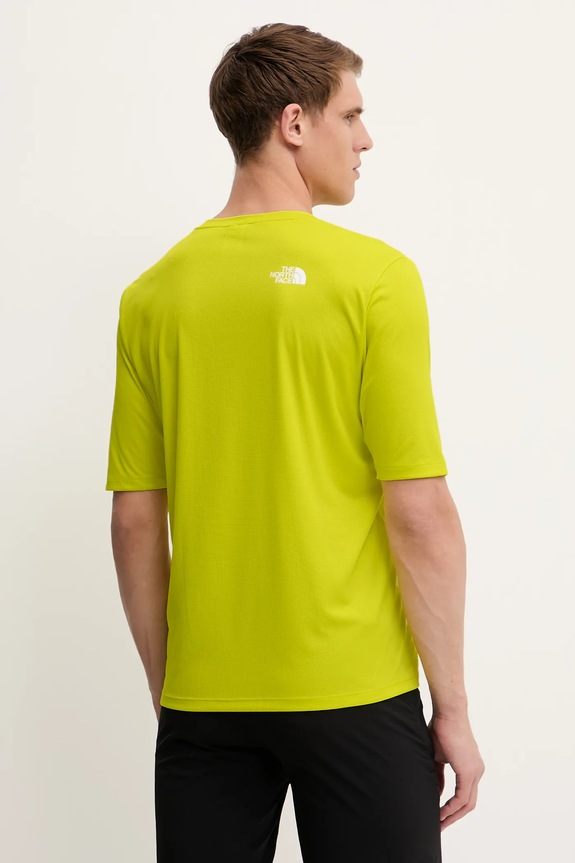 Abbigliamento The North Face maglietta da sport Shadow NF0A87TUJE31 verde