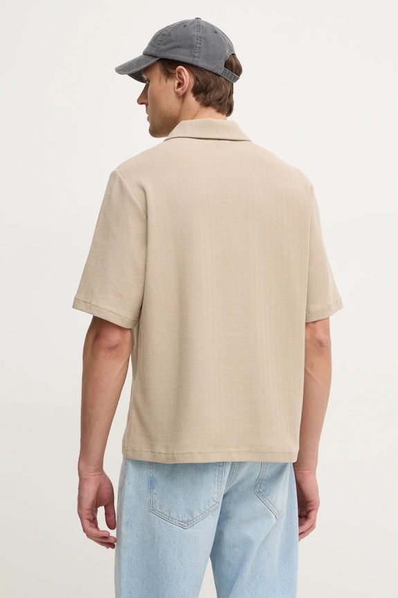 Oblečenie Bavlnené polo tričko Filippa K 31560.FK béžová