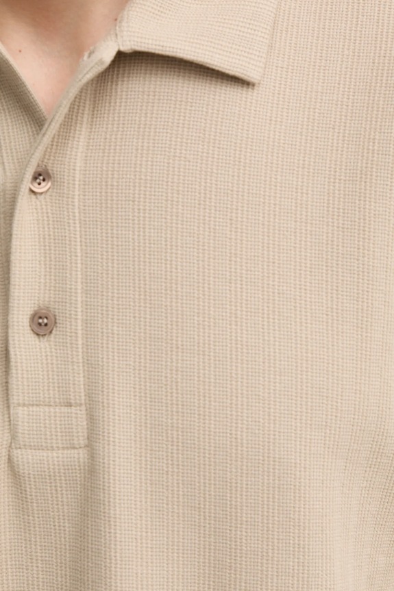 Bavlnené polo tričko Filippa K 31560.FK béžová