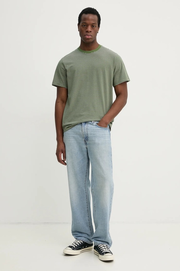 Levi's t-shirt in cotone THE ESSENTIAL TEE A3328 verde SS25