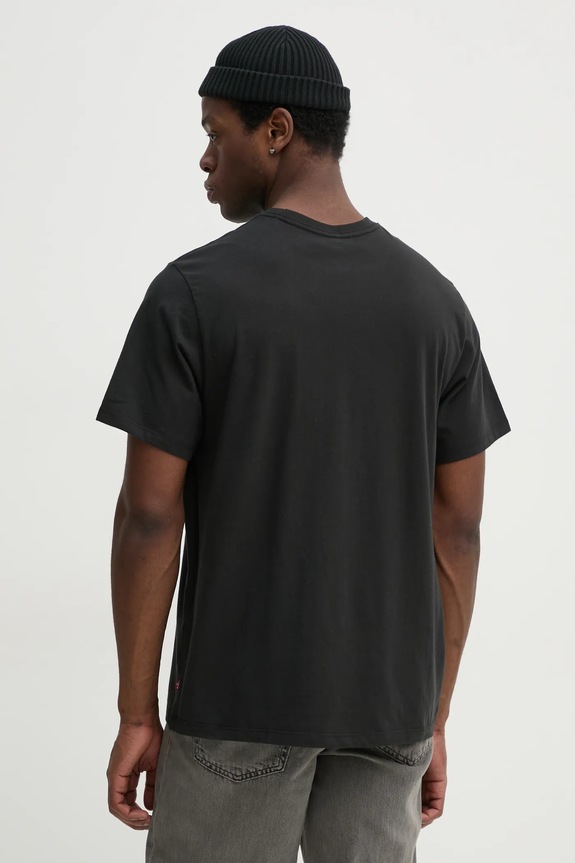Odzież Levi's t-shirt bawełniany THE ESSENTIAL TEE A3328 czarny