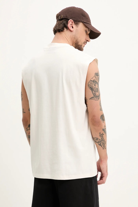 Odzież Hugo Blue t-shirt bawełniany 50536121 beżowy