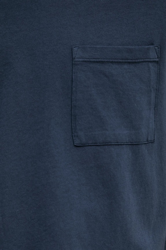 BARENA VENEZIA pamut póló Camicia Mola TSU5100.2540 sötétkék