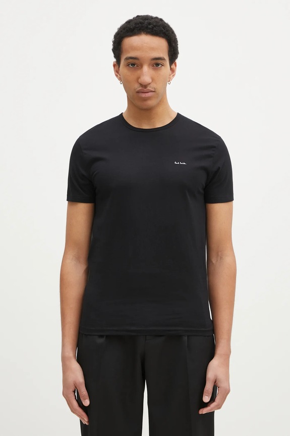 Paul Smith cotton t-shirt 3-pack regular black M1A.389.M3PK