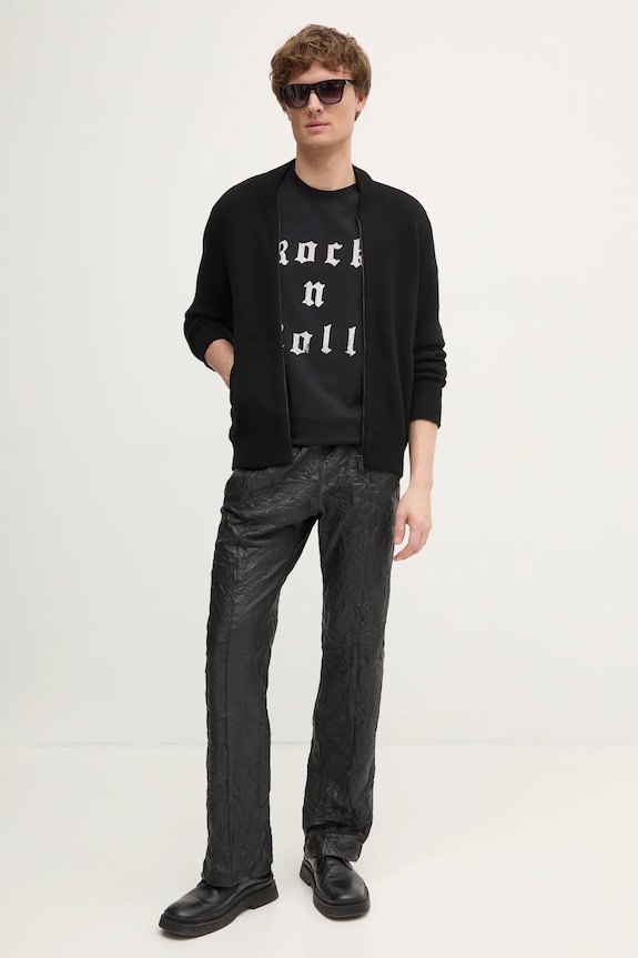 ZADIG&VOLTAIRE tricou din bumbac JMTS01726.11 negru AA00