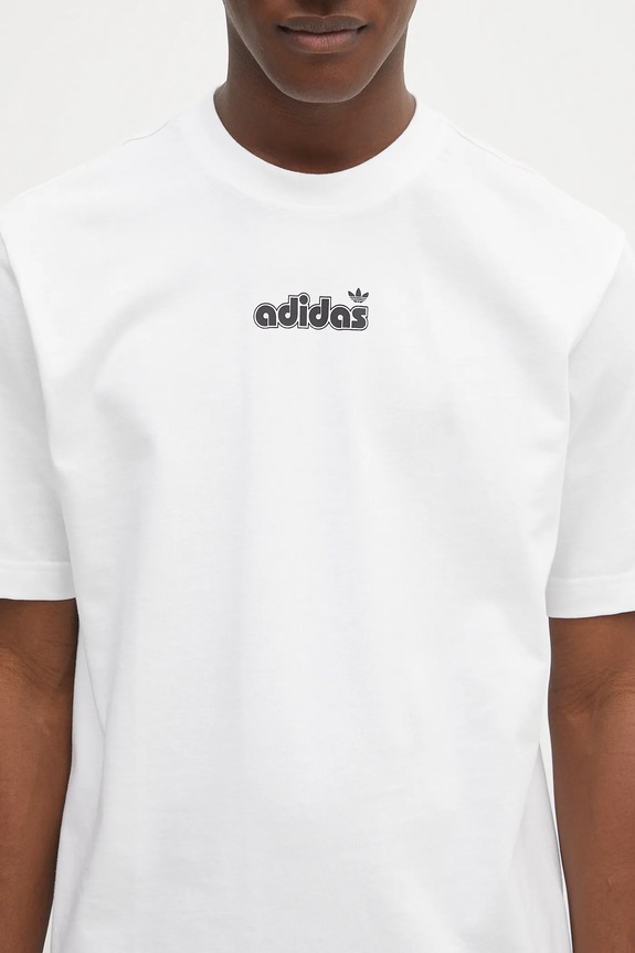 adidas Originals cotton t-shirt GRFX Tee white JC8379
