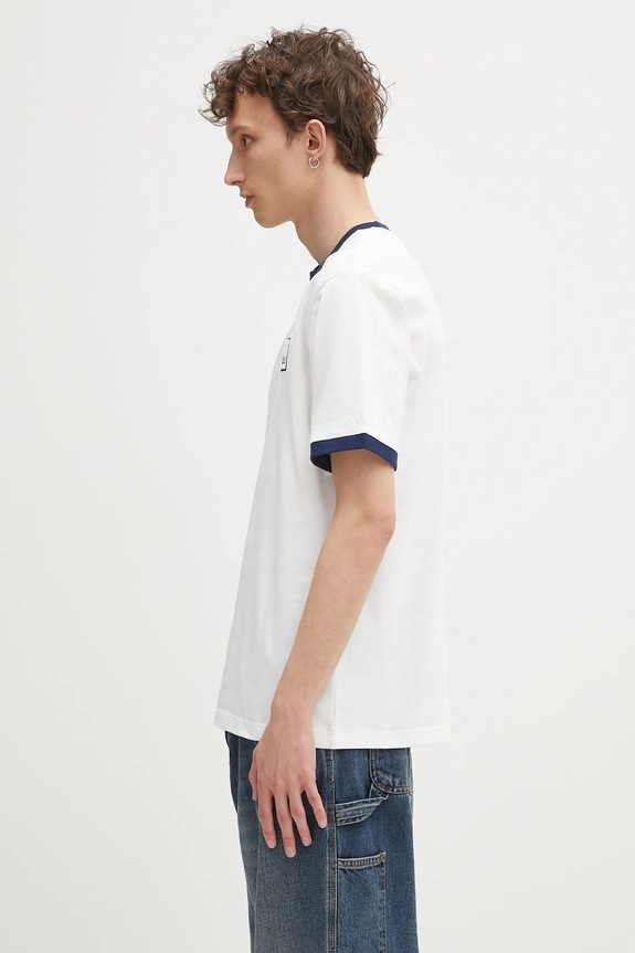 adidas Originals cotton t-shirt Contrast Tee JC8384 white SS25