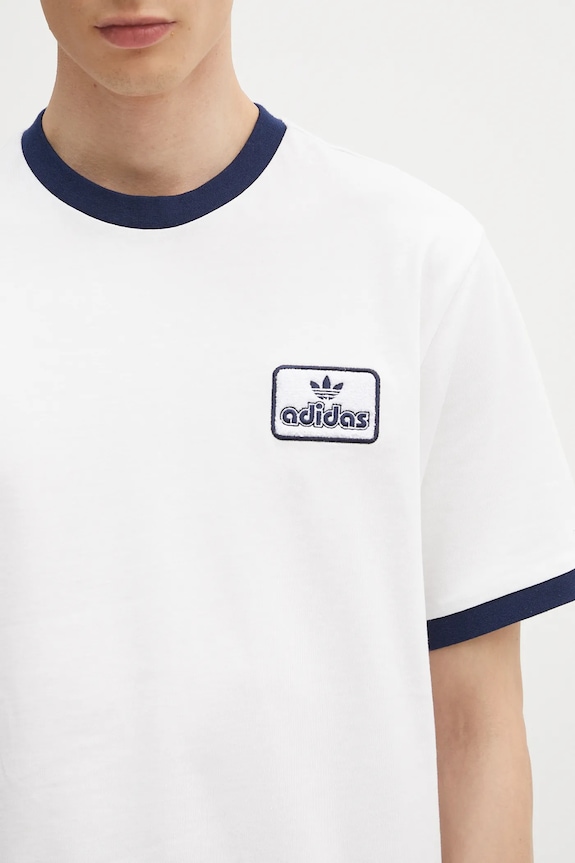 adidas Originals cotton t-shirt Contrast Tee white JC8384