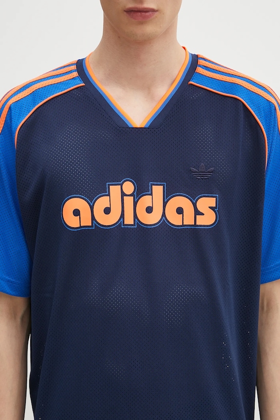 adidas Originals t-shirt Jersey kék JD0812