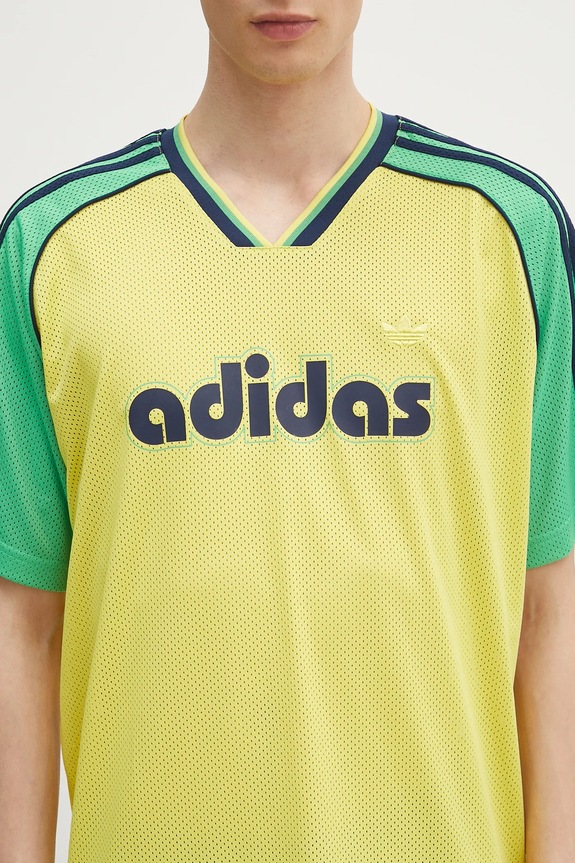 Tričko adidas Originals Jersey žlutá JD0813