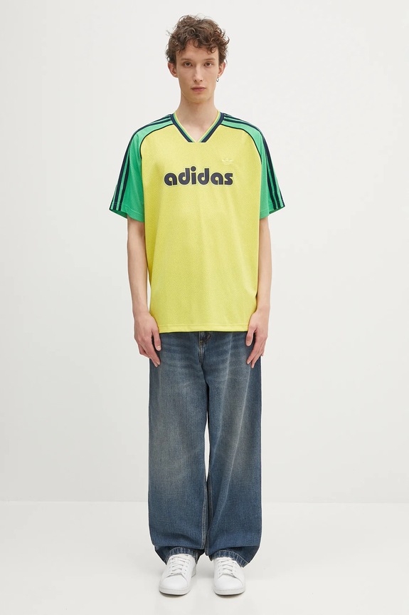 Tričko adidas Originals Jersey JD0813 žlutá