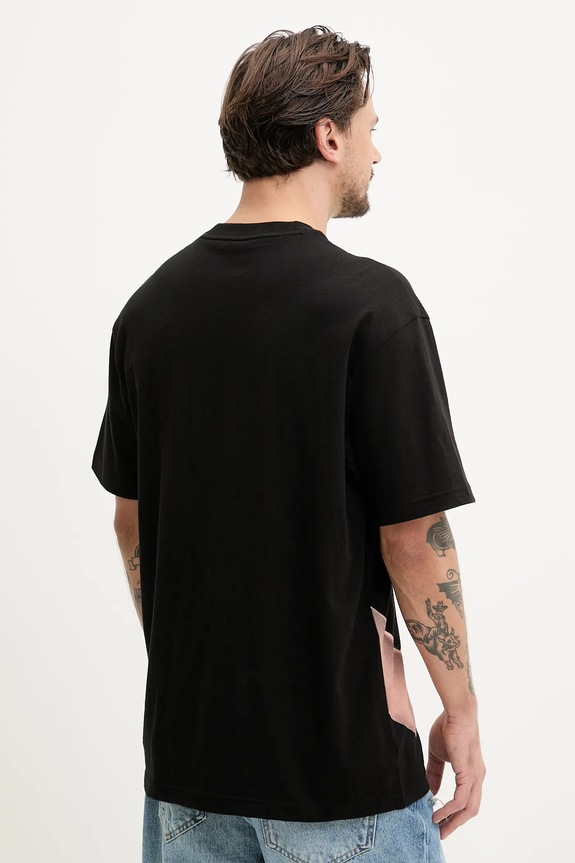 Îmbrăcăminte HUGO tricou din bumbac Duwedie 50535314 negru