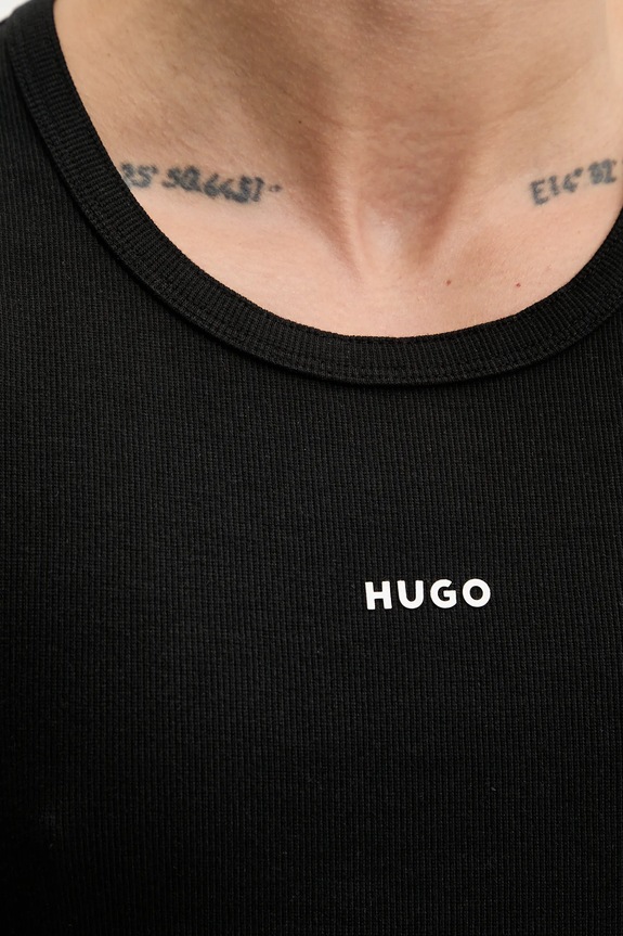Μπλουζάκι HUGO 50542089 μαύρο