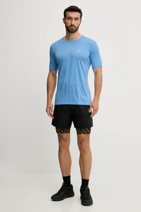 Sportovní tričko Haglöfs L.I.M Ridge 607685 modrá SS25