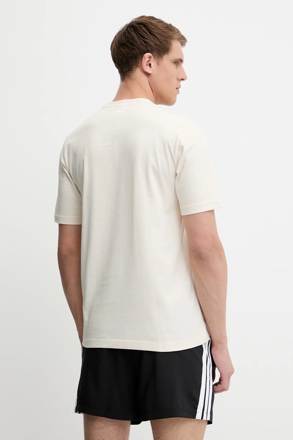 Clothing adidas Originals cotton t-shirt Graphic Tee KC4943 beige