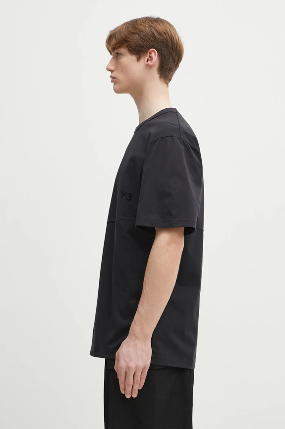 Y-3 t-shirt Vented Short Sleeve Tee JC6396 black SS25