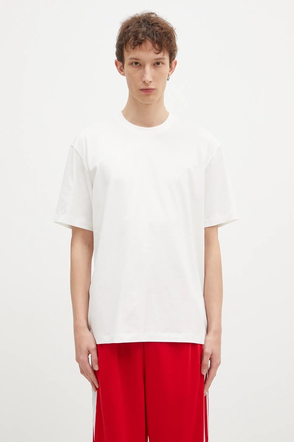 Y-3 cotton t-shirt Regular SS Tee relaxed white JD9829