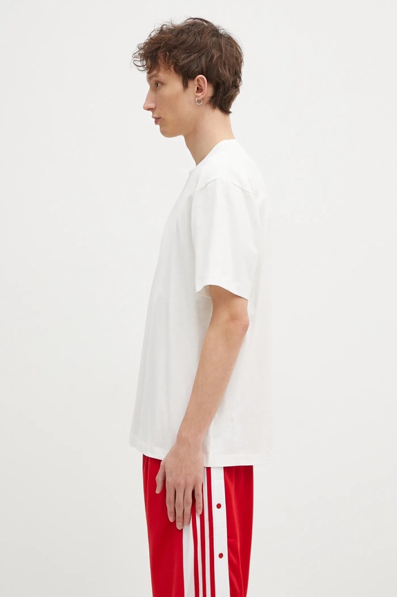 Y-3 cotton t-shirt Regular SS Tee JD9829 white SS25