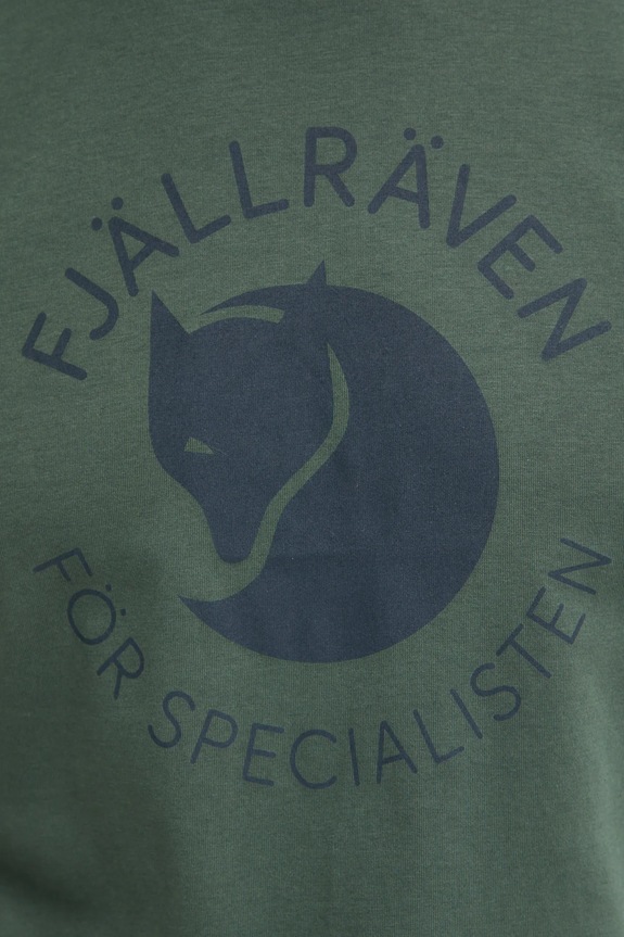 Αθλητικό μπλουζάκι Fjallraven Fjällräven Fox F87052 πράσινο