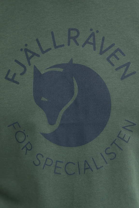 Αθλητικό μπλουζάκι Fjallraven Fjällräven Fox F87052 πράσινο
