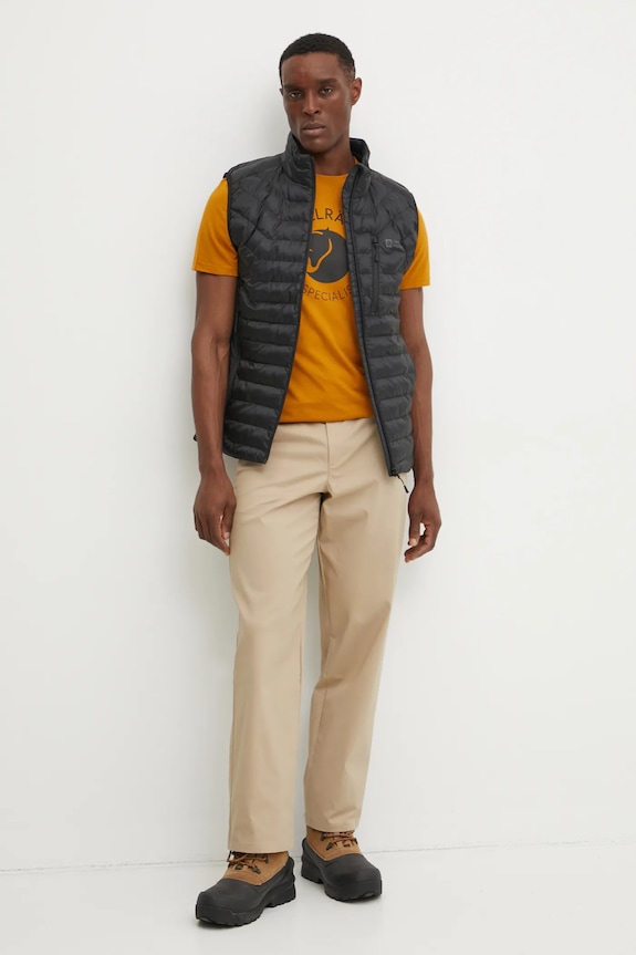 Športové tričko Fjallraven Fjällräven Fox F87052 hnedá SS26