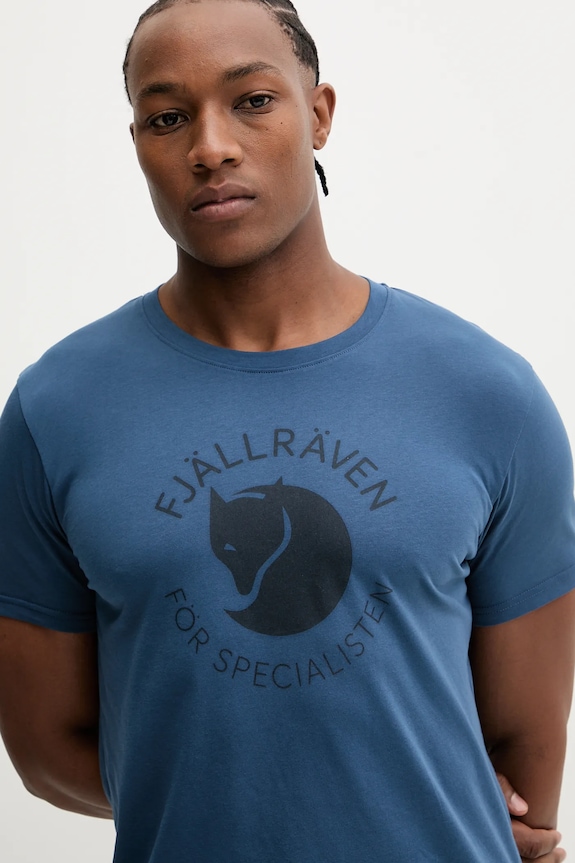 Fjallraven sportos póló Fjällräven Fox kék F87052