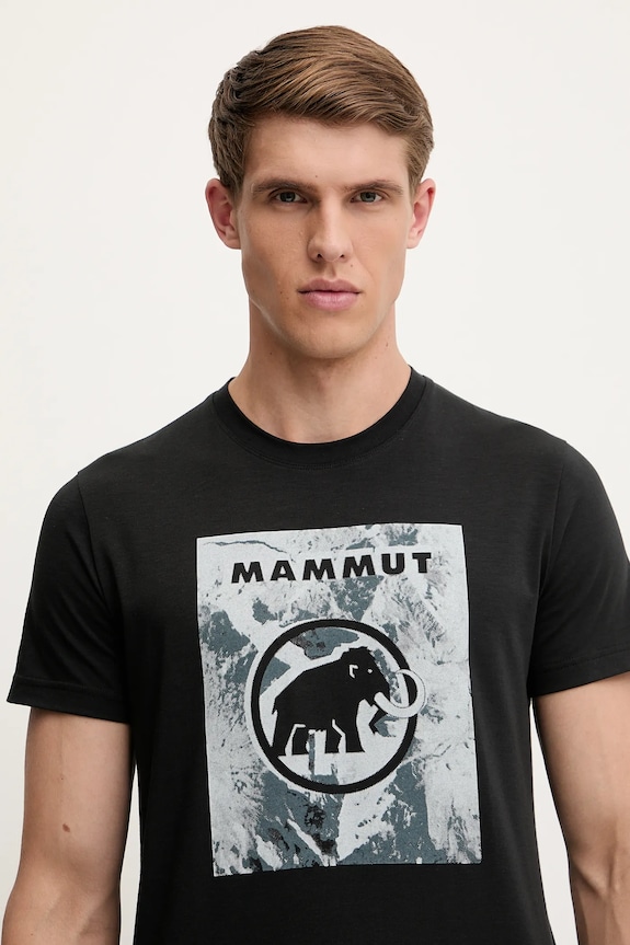 Sportovní triko Mammut Trovat černá 1017.06470