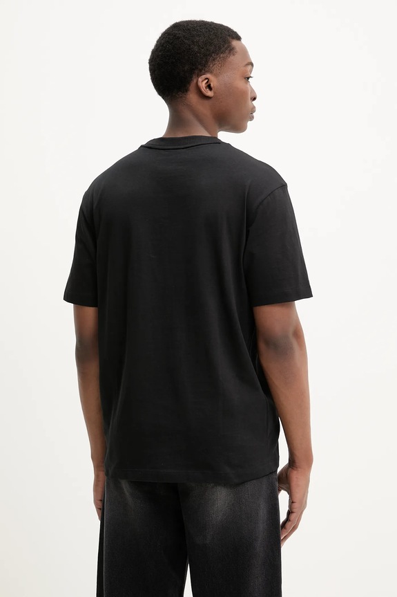 Odzież HUGO t-shirt bawełniany 50538254 czarny