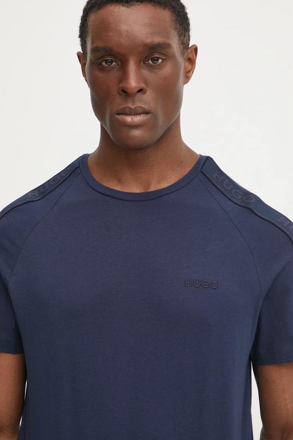 Tričko HUGO LIAM T-shirt tmavomodrá 50540912