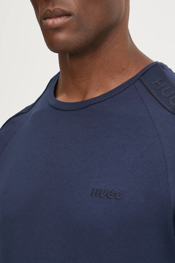 Tričko HUGO LIAM T-shirt 50540912 tmavomodrá