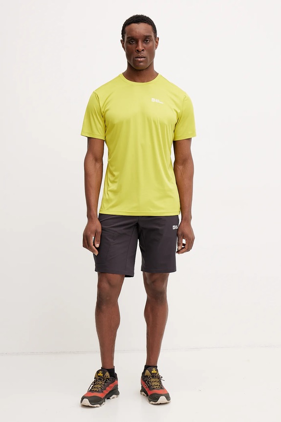 Jack Wolfskin maglietta sportiva Tech A63293 verde SS26