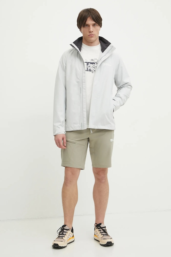 Jack Wolfskin tricou Brand A64116 bej AW25
