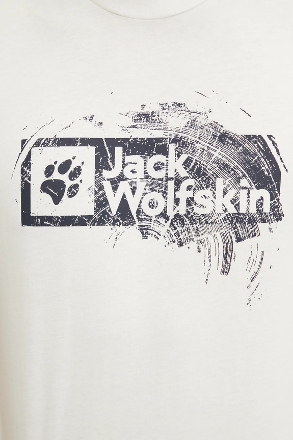 Jack Wolfskin tricou Brand A64116 bej