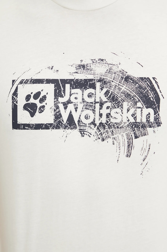 Jack Wolfskin tricou Brand A64116 bej