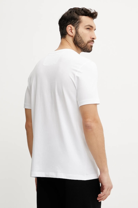Odzież BOSS Green t-shirt bawełniany 50537825 biały
