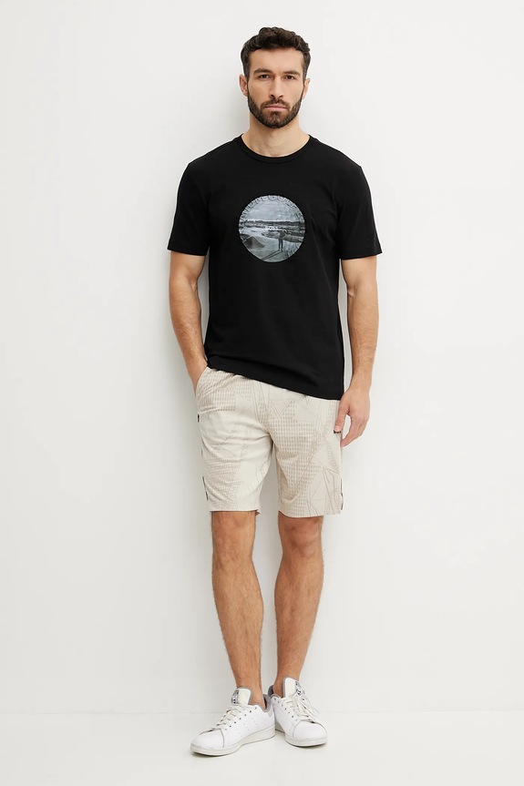 BOSS Green t-shirt 50537847 nero SS25