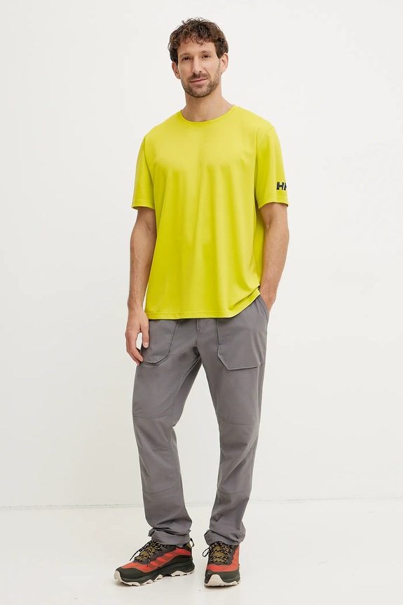 Αθλητικό μπλουζάκι Helly Hansen Tech 49584 κίτρινο SS26