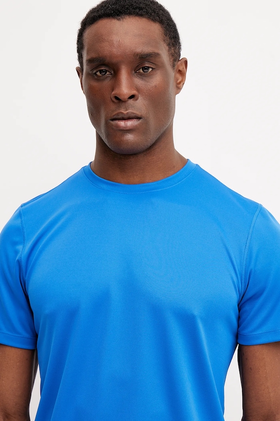 Helly Hansen t-shirt sportowy Tech niebieski 49584
