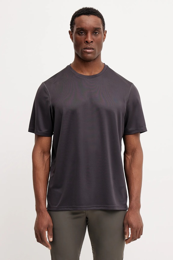 Αθλητικό μπλουζάκι Helly Hansen Tech κανονικό μαύρο 49584