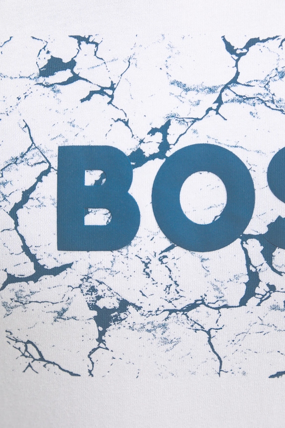 BOSS Orange t-shirt bawełniany 50539186 biały