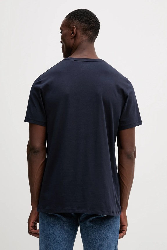 Odzież Guess t-shirt PIMA M4GI70.KC9X0 granatowy