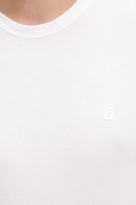 BOSS t-shirt bawełniany 50539831 biały