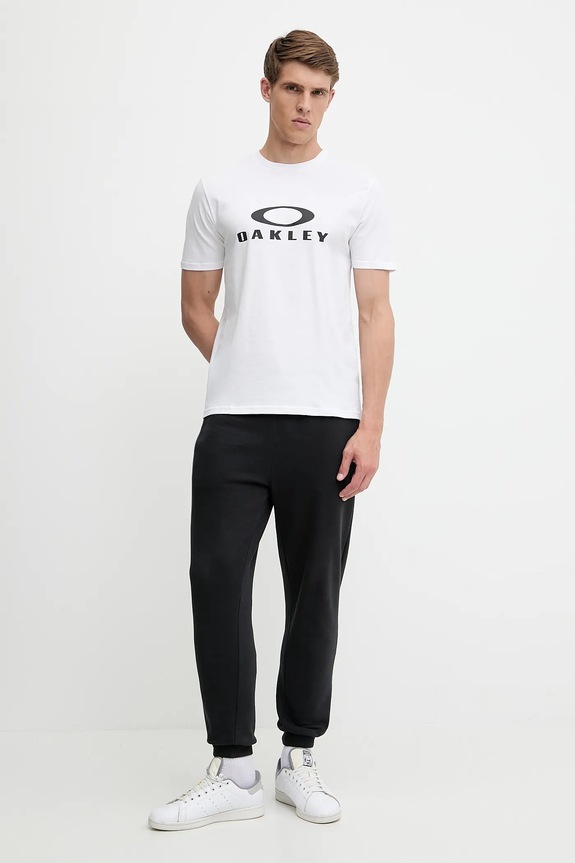 Oakley t-shirt męski bawełniany BARK 2.0 FOA402167 biały SS26
