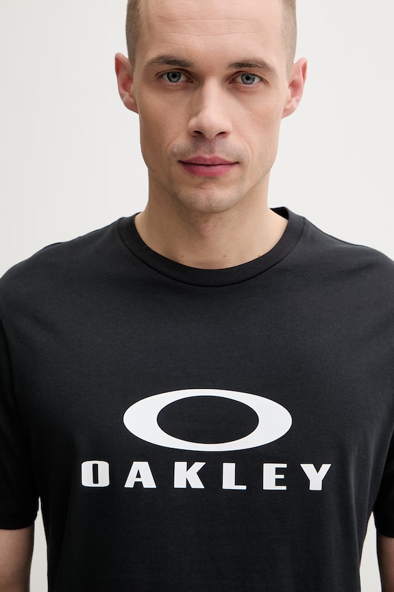 Oakley t-shirt ανδρικό βαμβακερό BARK 2.0 μαύρο FOA402167