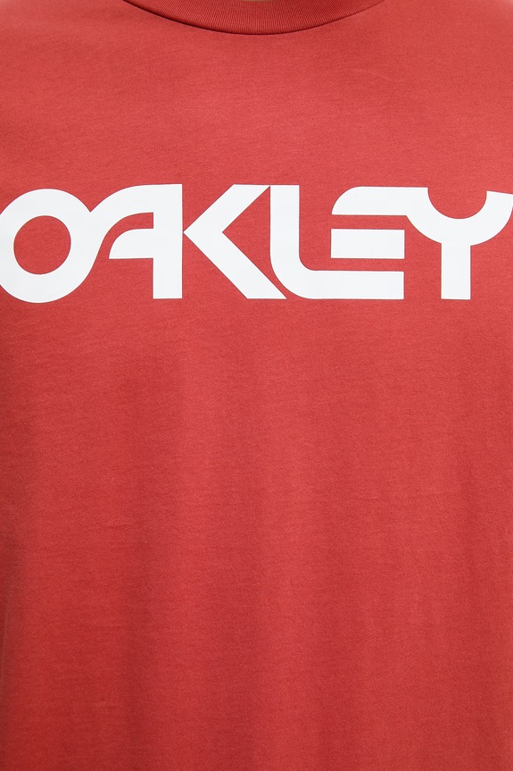 Oakley tričko pánske bavlnené MARK II FOA404011 červená