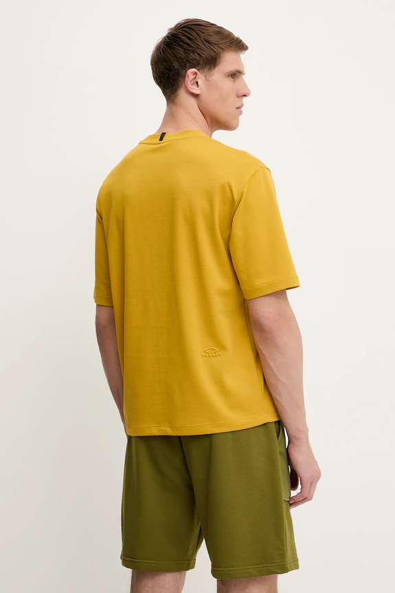 Ruházat Oakley t-shirt FOA406837 sárga