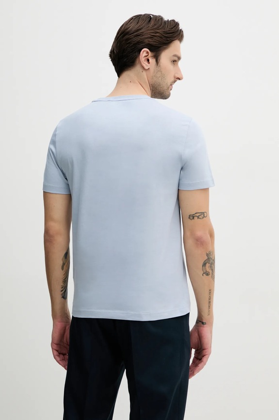 Ρούχα Βαμβακερό μπλουζάκι Calvin Klein K10K114162 μπλε