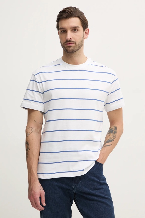 Calvin Klein t-shirt bawełniany biały K10K114457